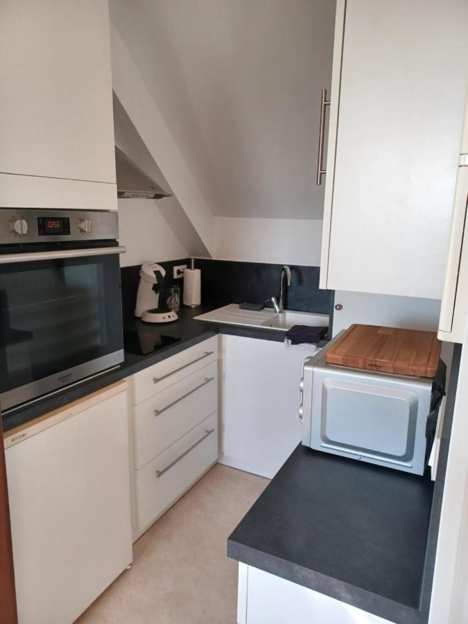 Joli Appartement Avec Vue Sur La Baie Avranches Bagian luar foto