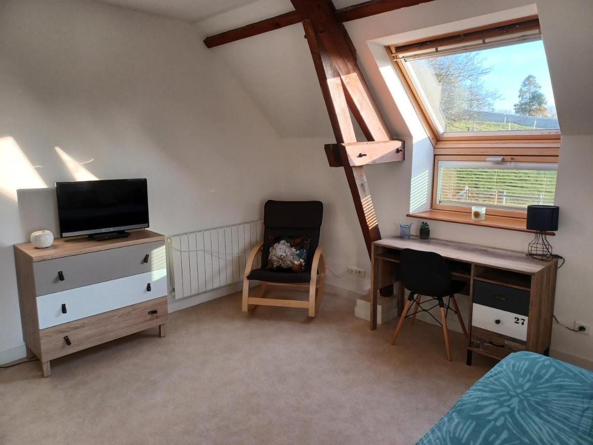 Joli Appartement Avec Vue Sur La Baie Avranches Bagian luar foto
